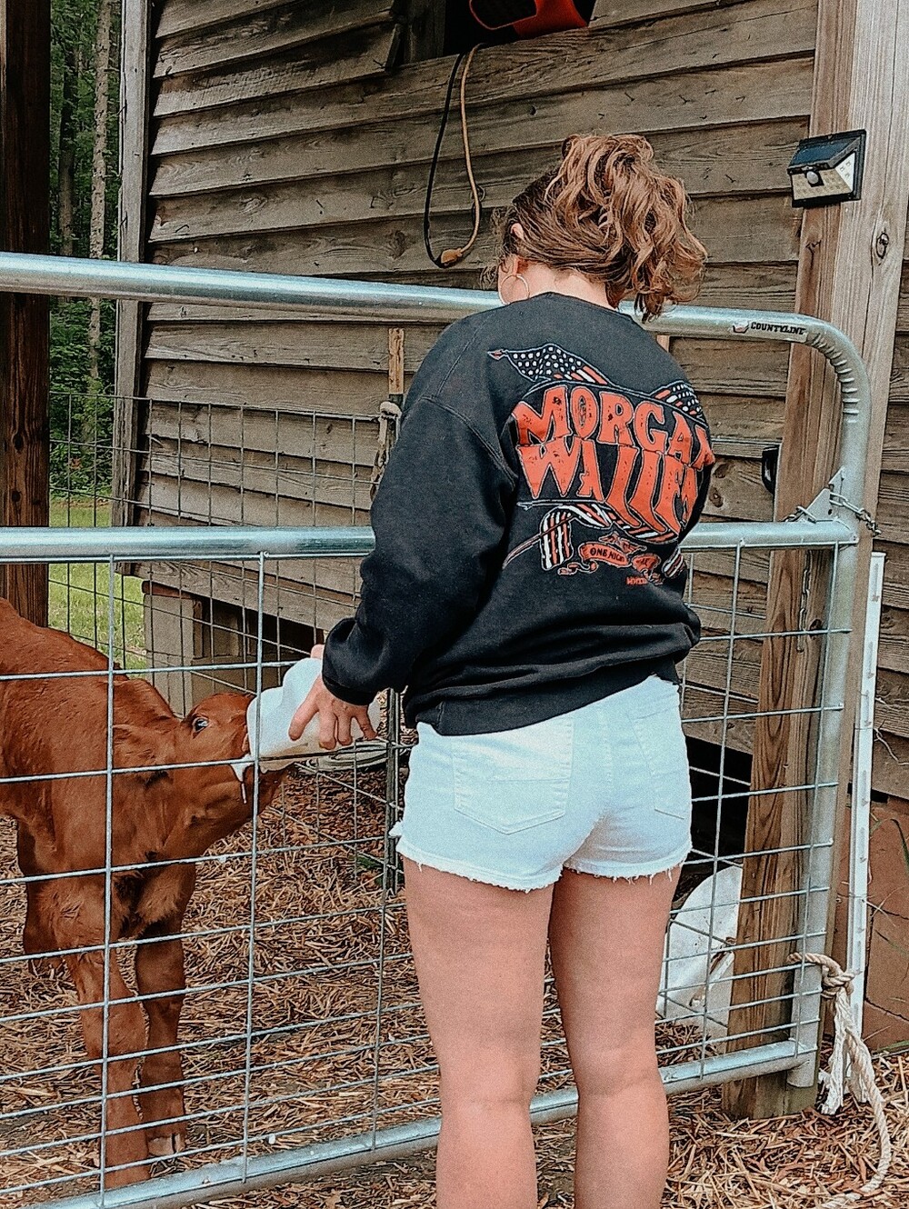 Morgan Wallen One Night At A Time Tour Country Music Graphic Pullover Sweatshirt - Picture 4 of 5